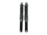 Shock absorber set 300mm IMCA chrome / black reinforced  thumb extra