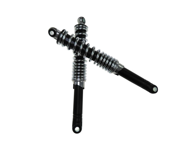 Shock absorber set 320mm IMCA chrome / black reinforced  product