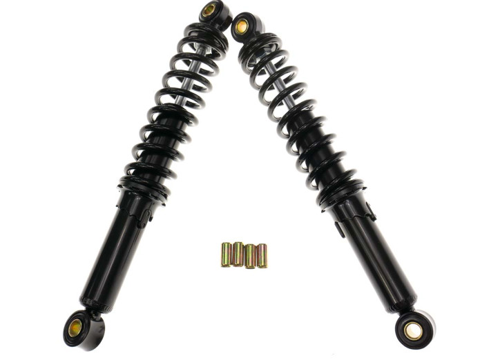 Schokbreker set 300mm Fast Arrow zwart (A-kwaliteit)