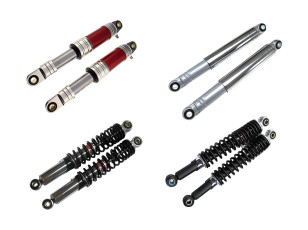 Weekdeal: Alle schokbrekers van 260mm tot 365mm - Tomos A3 / A35 / 2L / 3L / 4L / universeel