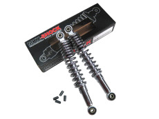 Shock absorber set 280mm MKX chrome 