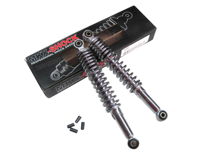 Shock absorber set 300mm MKX chrome  main