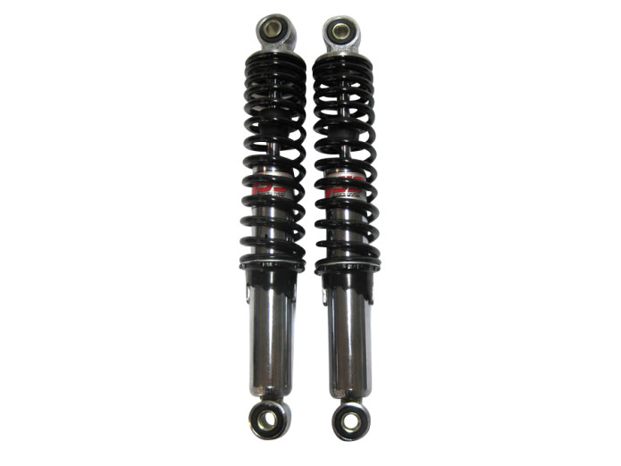 Shock absorber set 320mm YSS Bravo hydraulic chrome / black