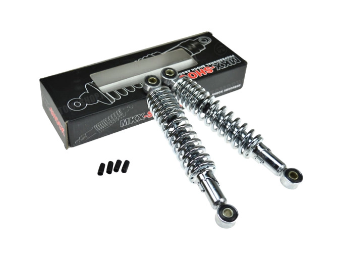 Shock absorber set 260mm MKX chrome  main