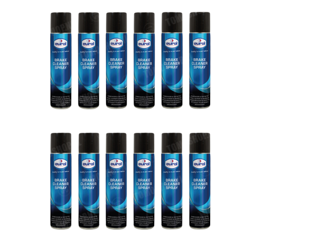 Remmenreiniger Eurol Brake Cleaner Spray 500ml (12 stuks) main