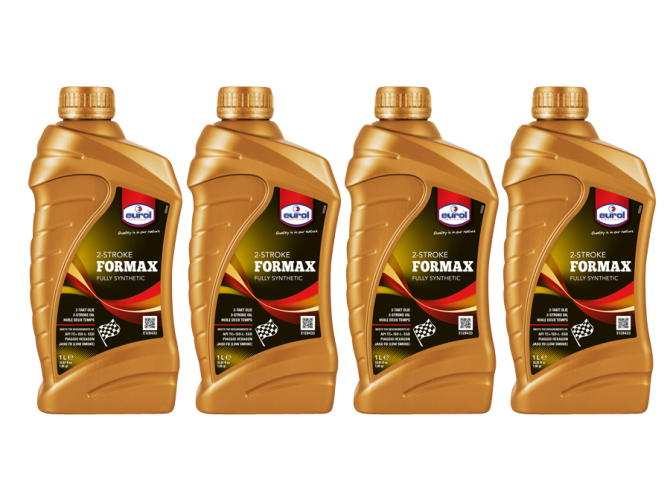 2-stroke oil Eurol Super 2T Formax 1 liter (4 bottles) product