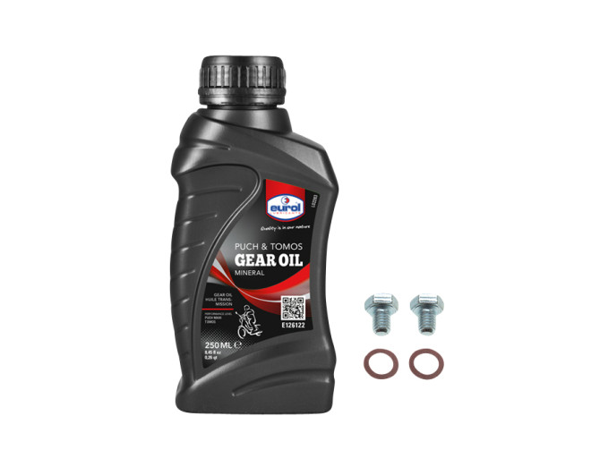 Clutch-oil ATF Eurol Puch & Tomos Gear Oil 250ml (refreshment set) product