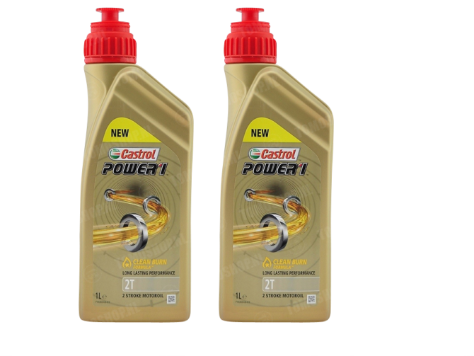 2-takt olie Castrol Power 1 RS 1 liter (2x aanbieding) main