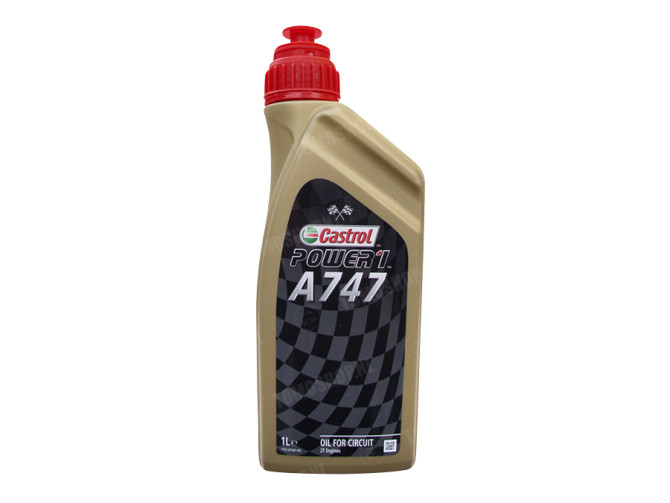 2-stroke oil Castrol A747 Racing 1 liter thumb