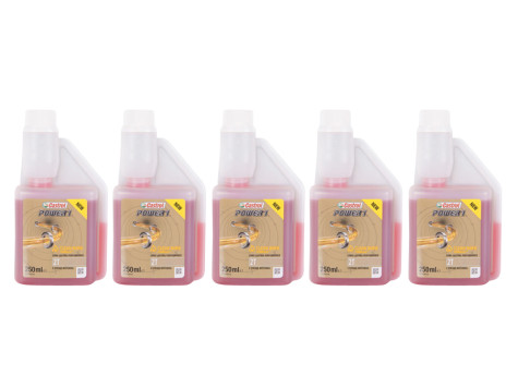 2-stroke oil Castrol Power RS to go 250ml with a dispensing cap (5x)