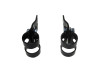 Headlight bracket 28mm set universal black thumb extra