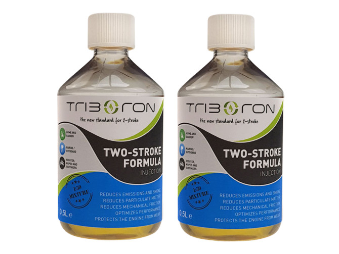 Triboron 2-takt Injection 500ml 2 flessen product