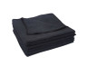 Microfibre cloth black Soft 40x40cm (5 pieces)