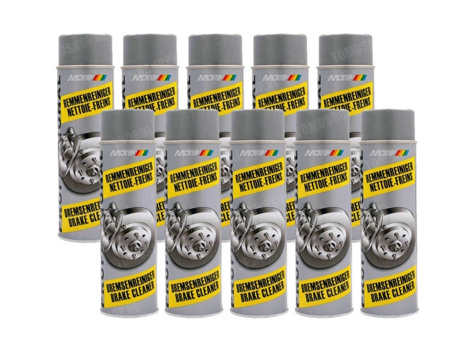 Brake cleaner spray MoTip (12 cans) package deal main
