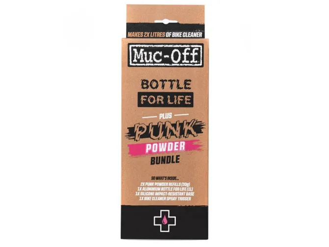 Muc-Off Bottle For Life Bundle + Punk Powder Set product