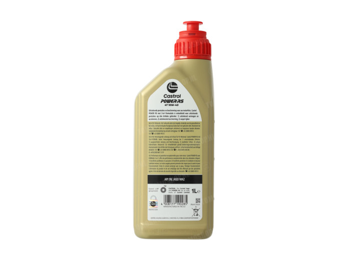 Versnellingsbakolie Castrol Power RS 4T 10W-40 - 1 liter 