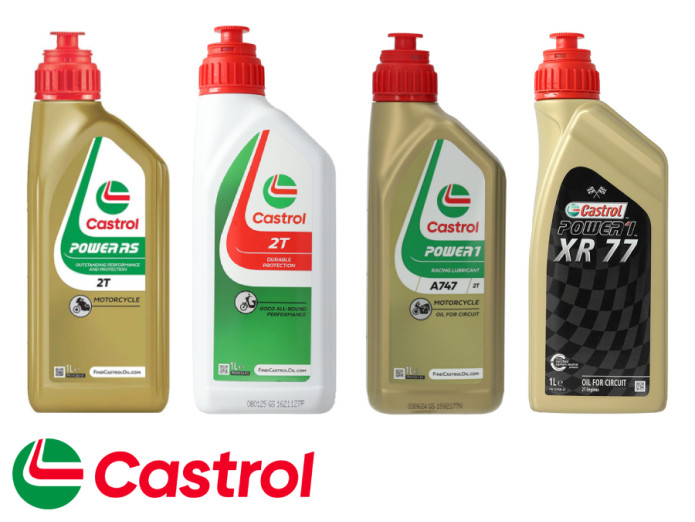 All Castrol oil for Tomos / universal - 2-stroke Castrol RS / A747 / XR77 / Transmax-Z