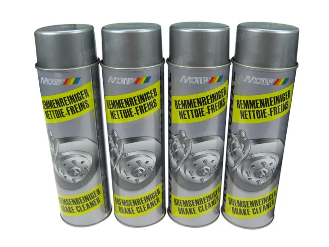Brake cleaner spray MoTip 500ml (4 cans) package deal main