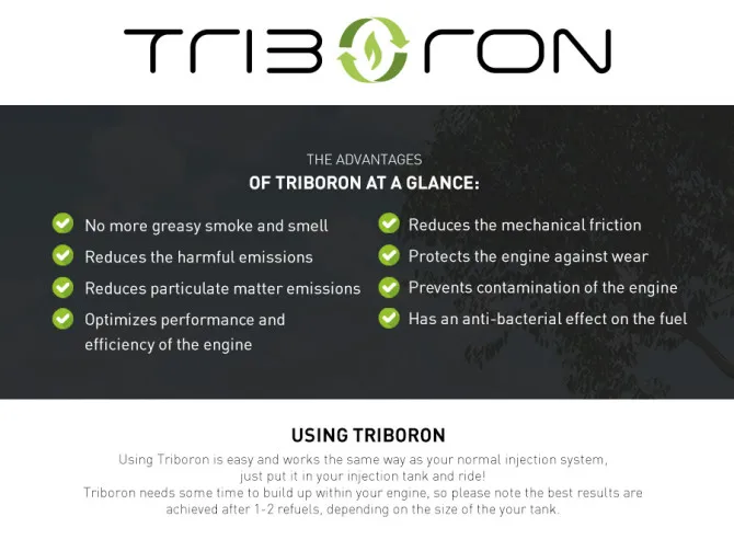 Triboron 2-stroke Injection 500ml 2 bottles product