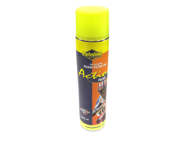 Air filter oil Putoline 600ml Action Fluid spray can product