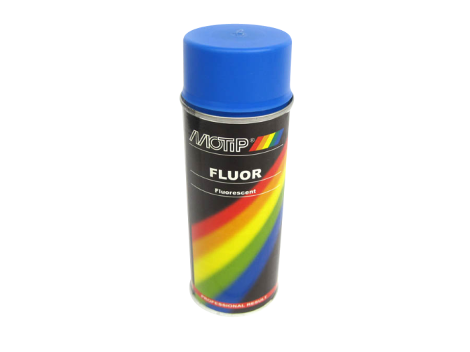 MoTip spray paint fluor blue 400ml product