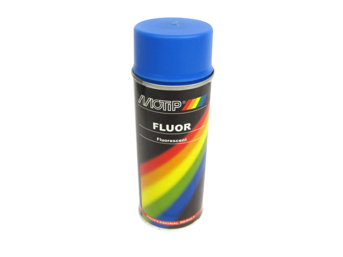 MoTip spuitlak fluor blauw 400ml product