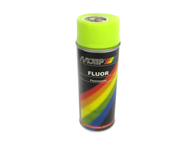 MoTip spuitlak fluor geel 400ml product