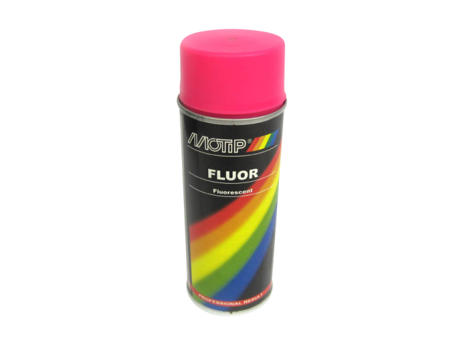 MoTip spray paint fluor pink 400ml product