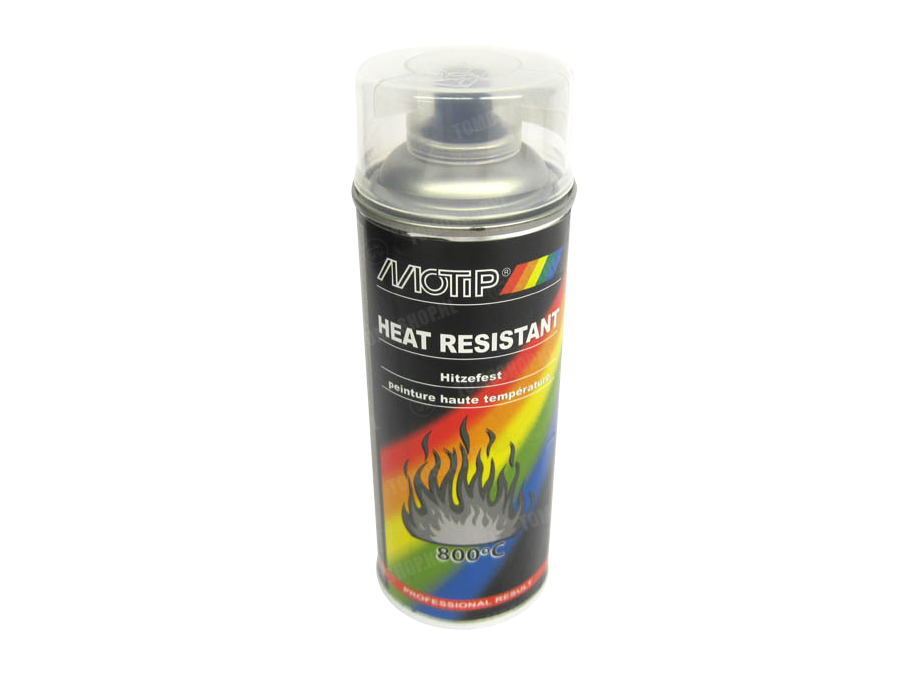 MoTip spray paint heat resistant blank 400ml photo