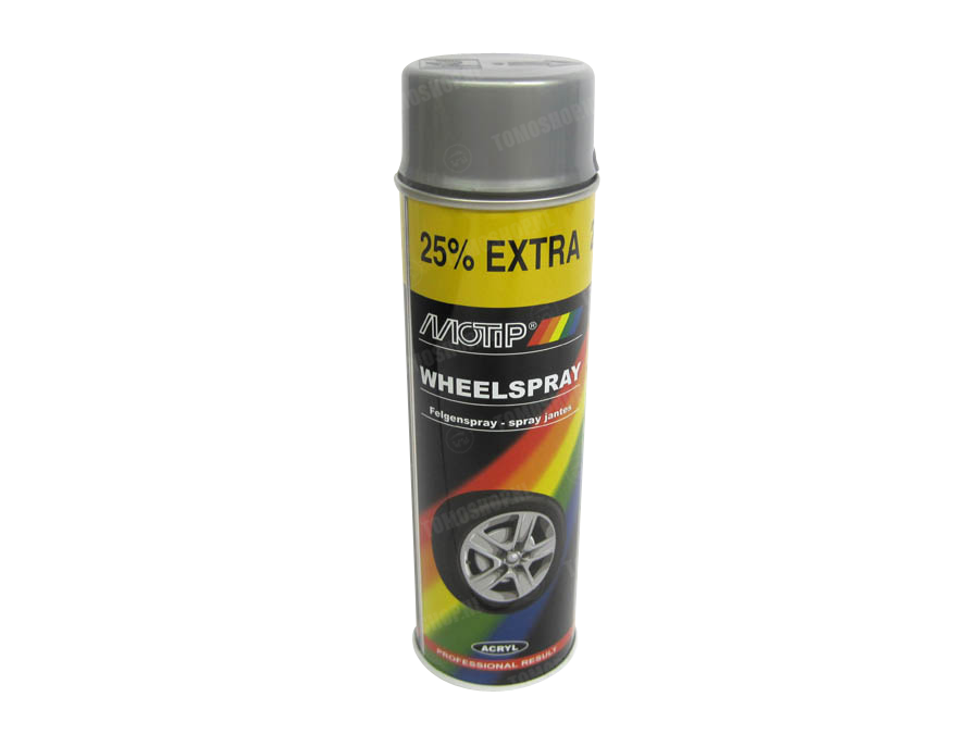 MoTip spray paint rim spray silver 500ml main