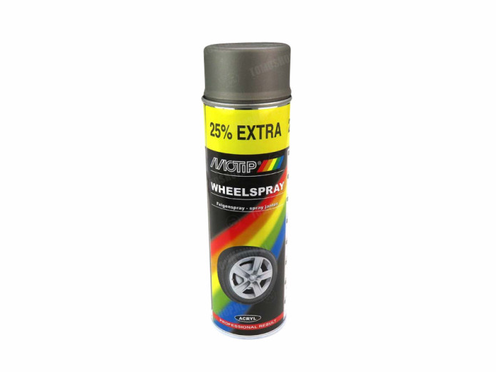 MoTip spuitlak velgenspray metallic antraciet 500ml