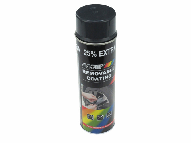 MoTip Sprayplast matzwart 500ml product