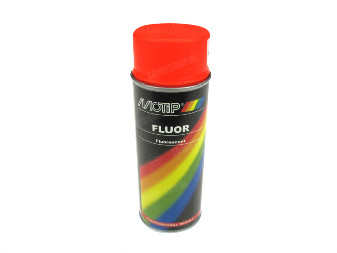 MoTip Sprühfarbe Fluor Orange / Rot 400ml main