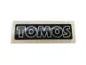 Sticker Tomos black / gray v2 thumb extra