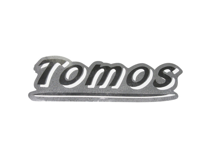 Tomos-Aufkleber schwarz thumb