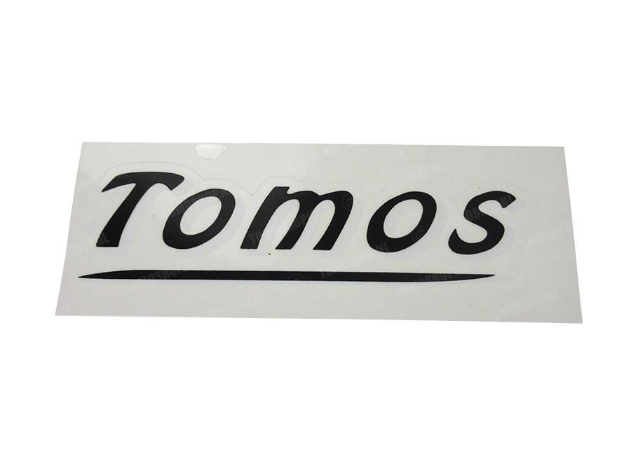 Sticker Tomos zwart photo