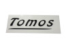 Tomos-Aufkleber schwarz thumb extra