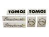 Sticker Tomos Streetmate set compleet thumb extra