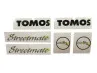 Sticker Tomos Streetmate complete set thumb extra