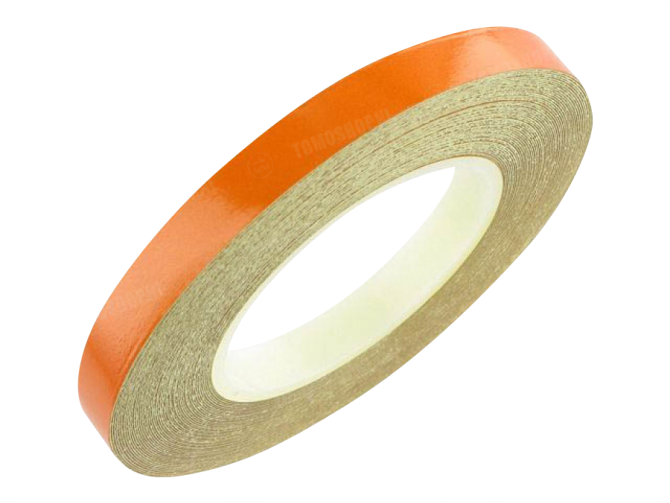 Rim tape sticker 5mm orange 6 meter main