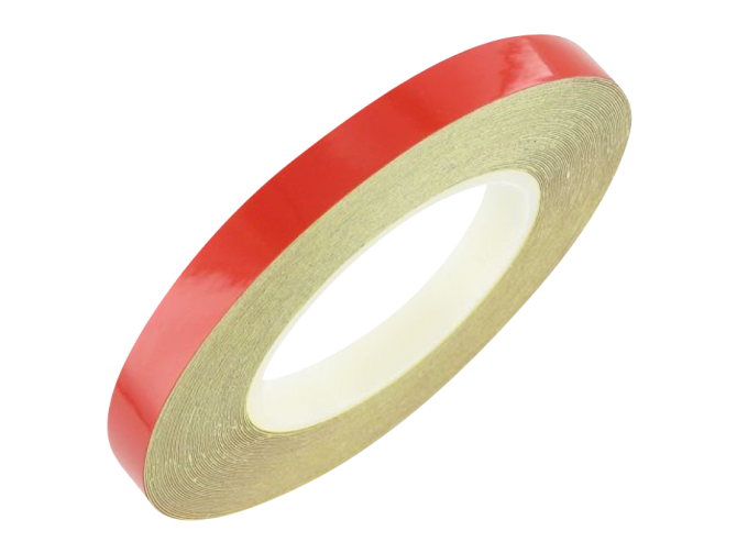 Rim tape sticker 7mm red 6 meter product