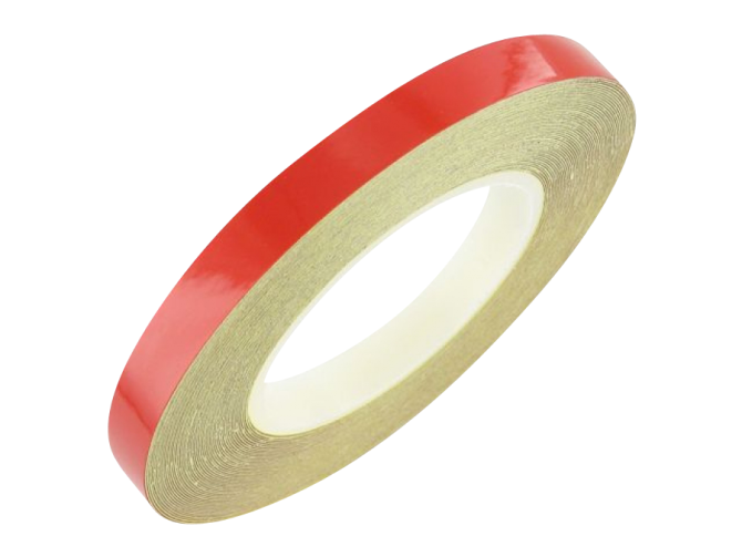 Velglint sticker 7mm rood 6 meter product