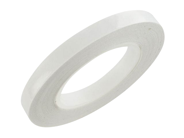 Velglint sticker 5mm wit 6 meter
