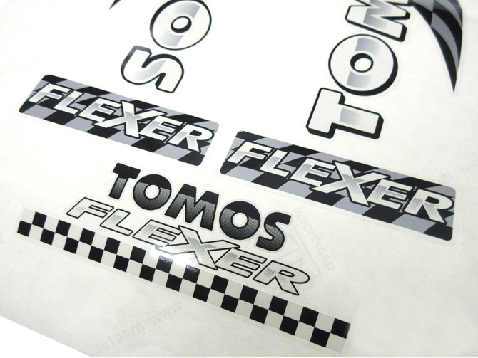 Sticker Tomos Flexer nieuw model set product