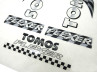 Sticker Tomos Flexer new model set thumb extra