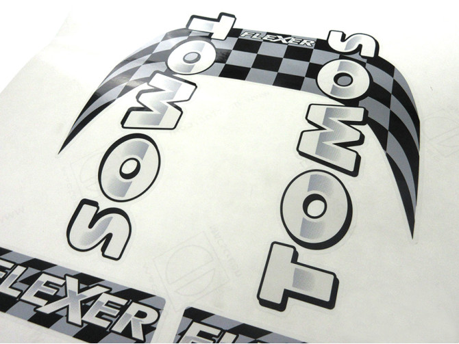 Sticker Tomos Flexer nieuw model set product