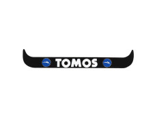Kentekenplaathouder-sticker Tomos logo liggend zwart