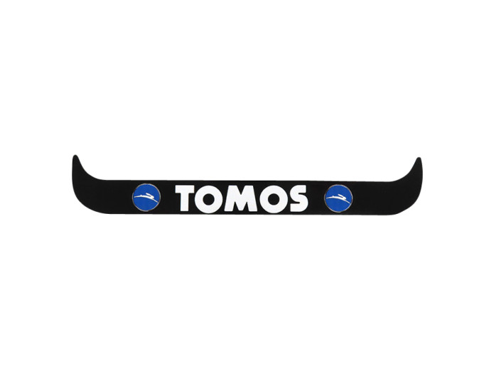 Nummernschildhalter Aufkleber quadratisch Tomos Logo (NUR NL)