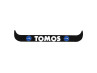 Kentekenplaathouder-sticker Tomos logo liggend zwart thumb extra