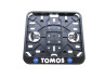 Licence plate holder sticker square Tomos logo (ONLY NL) thumb extra